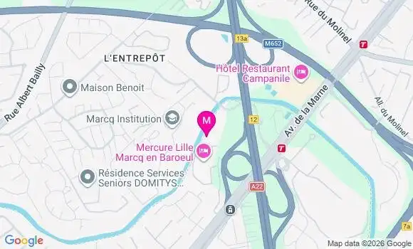 Localisation Mtre Hamadouche Nordine