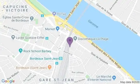 Localisation Mtre Danic Hugues