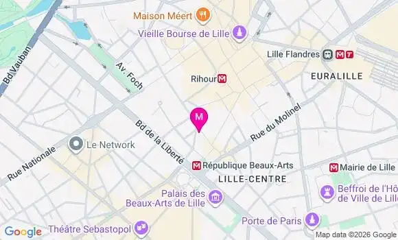Localisation Mtre Jore Daphné