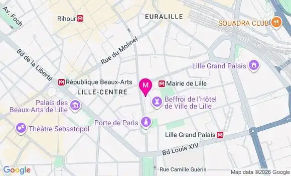 Localisation Mtre Landas Bertrand