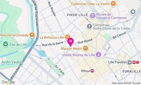 Localisation Mtre Lasmaries Violette