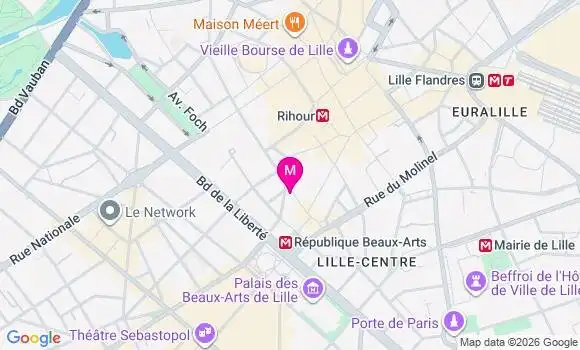 Localisation Mtre Lebon Nicolas
