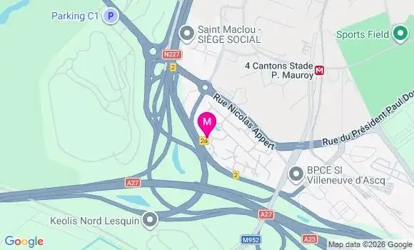 Localisation Mtre Lebrun Pierre
