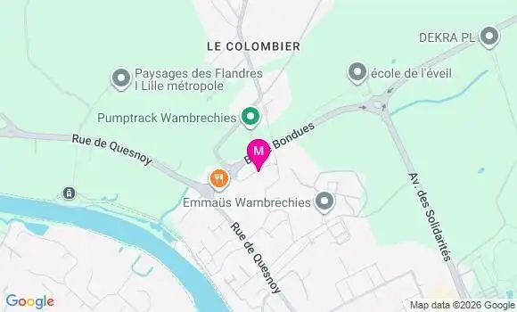 Localisation Mtre Ledein Justine