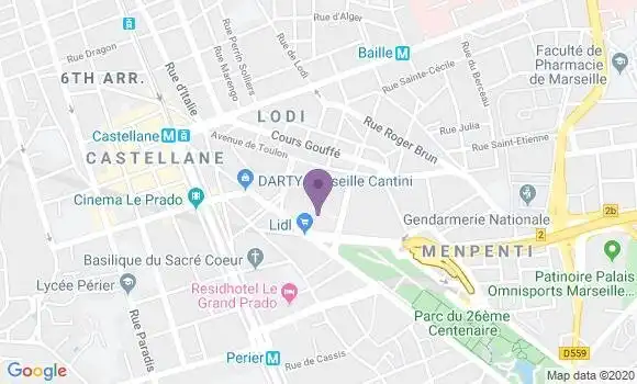 Localisation Mtre Dazin Richard