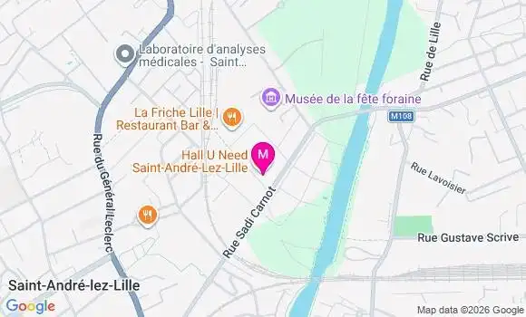 Localisation Mtre Legros Caroline