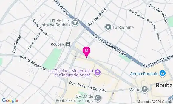 Localisation Mtre Lepoutre Stéphanie