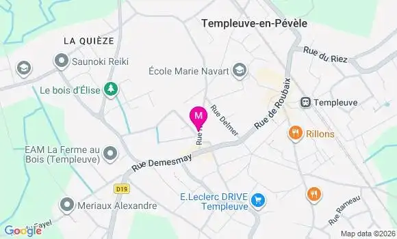 Localisation Mtre Leraut Eva