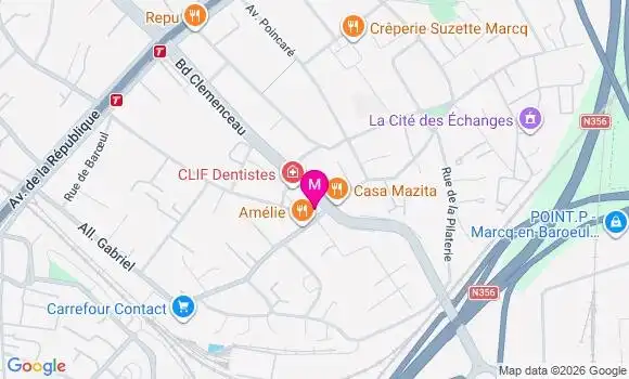 Localisation Mtre Lerche Alma