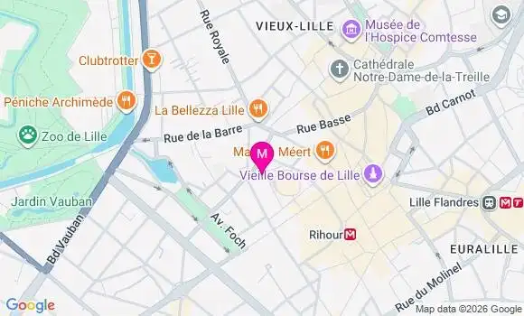 Localisation Mtre Lopez Mélina