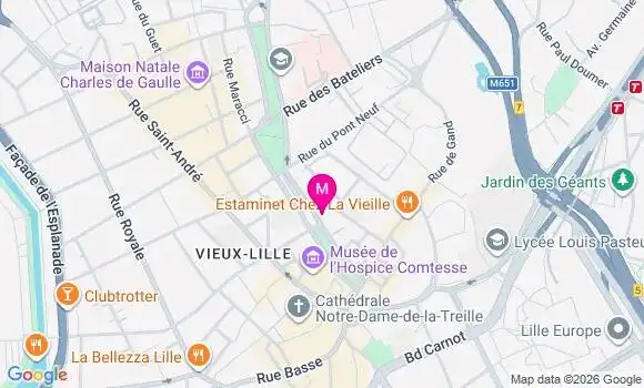 Localisation Mtre Marchal Manangue