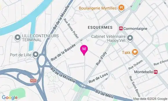 Localisation Mtre Mehez Dorothée
