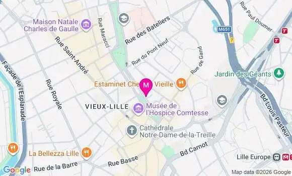 Localisation Mtre Michel Emma