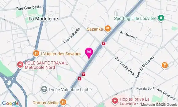 Localisation Mtre Mollon Marie