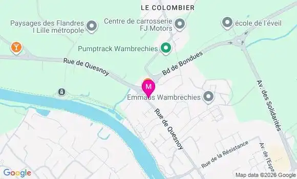 Localisation Mtre Notebaert Faustine