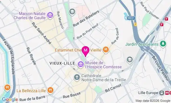 Localisation Mtre Pagniez Chantal