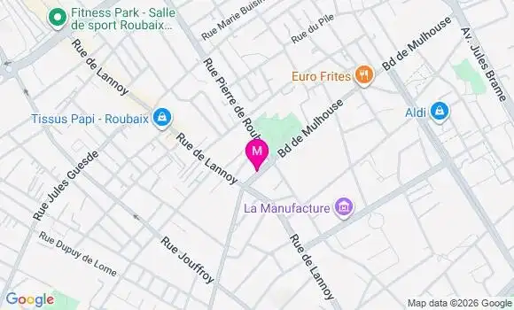 Localisation Mtre Paillet Joséphine