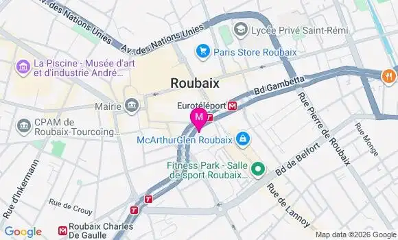 Localisation Mtre Portois Sixtine