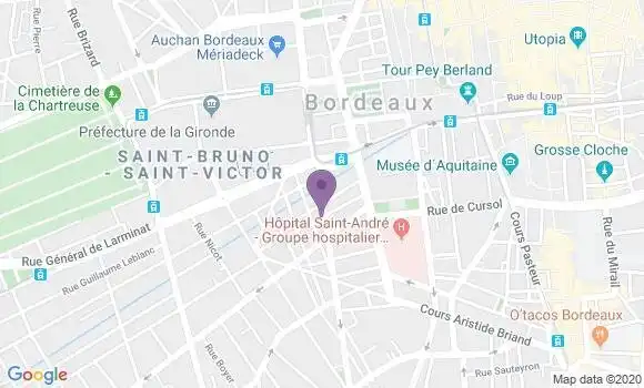 Localisation Mtre Daurel Denis