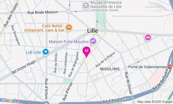 Localisation Mtre Potier Nina