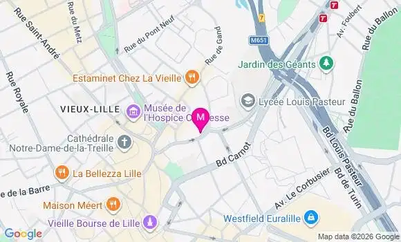 Localisation Mtre Rauwel Sixtine