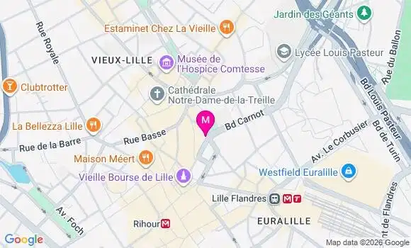 Localisation Mtre Regnault Franck