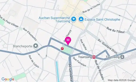 Localisation Mtre Roussel Alicia