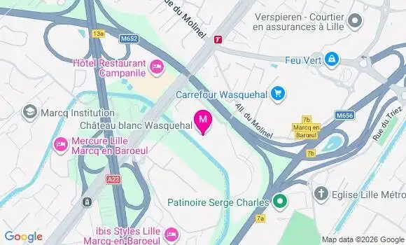 Localisation Mtre Schryve Ludovic