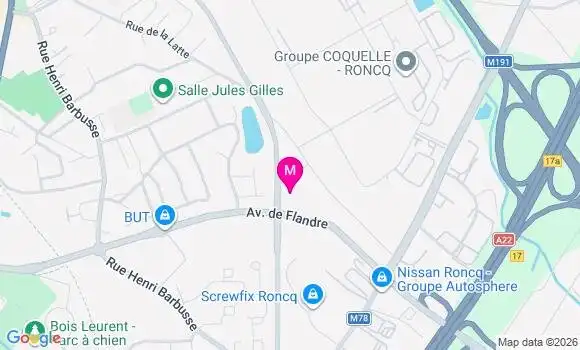 Localisation Mtre Soler Roussel Alice