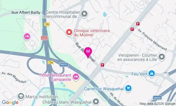 Localisation Mtre Spriet Simon