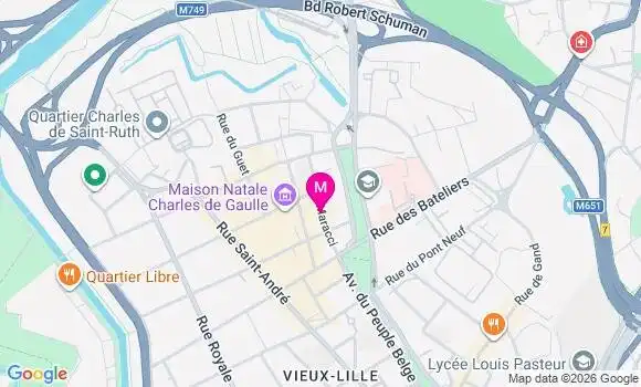 Localisation Mtre Stride Sylvain