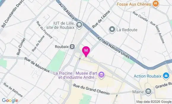 Localisation Mtre Urbanski Marie
