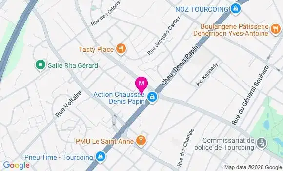 Localisation Mtre Wattiez Camille