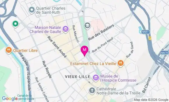 Localisation Mtre Woiciechowski Pauline