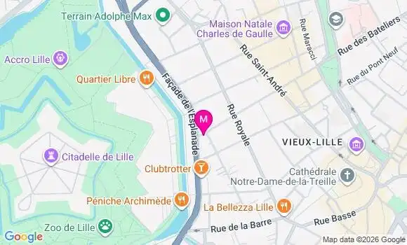 Localisation Mtre Yhuel Martin