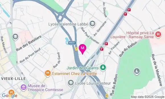 Localisation Mtre Yousfi Alex