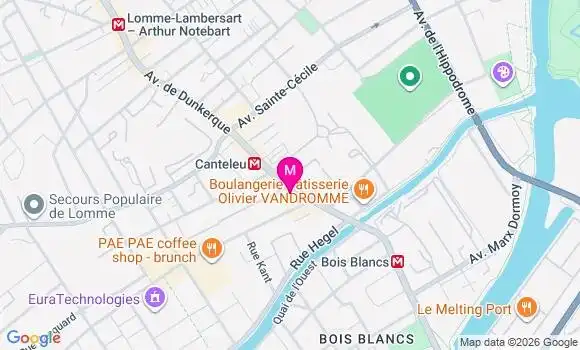 Localisation Mtre Zegre Thibault