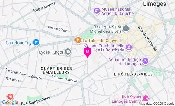 Localisation Mtre Bouyeron Alexandre