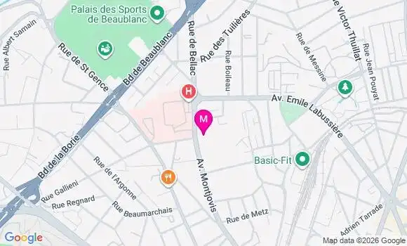 Localisation Mtre Brunie Laurence