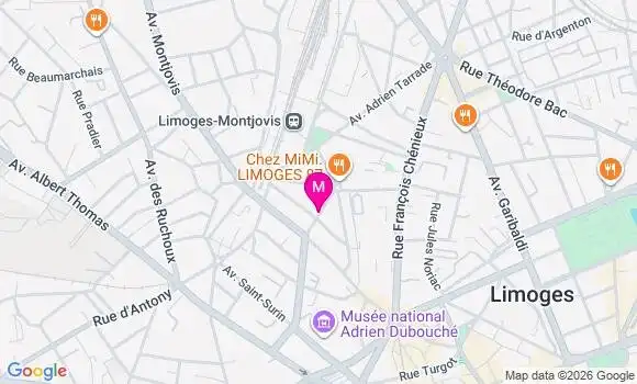 Localisation Mtre Couder Audrey