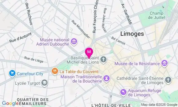 Localisation Mtre Coudoin Karine