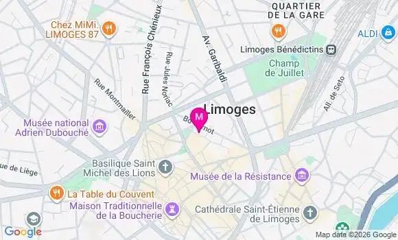Localisation Mtre Jeanjon Elvina