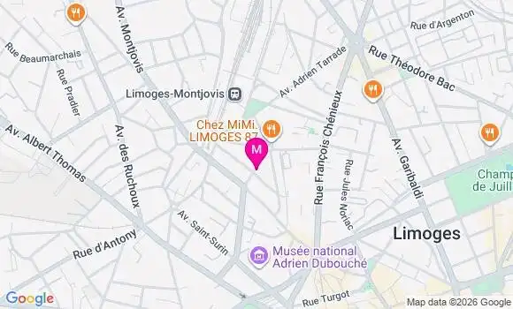 Localisation Mtre Karakus Gursal Hanife