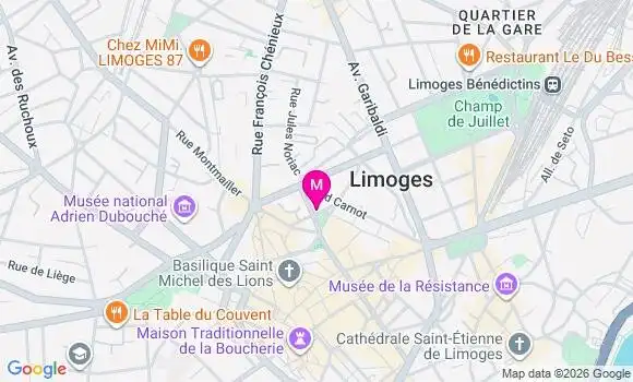 Localisation Mtre Malabre Jean Eric