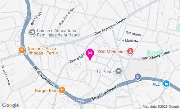 Localisation Mtre Martin Pierre Antoine