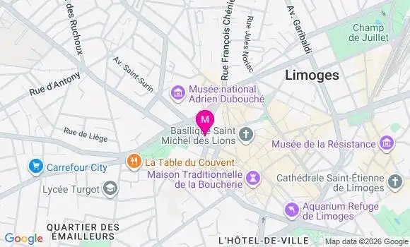 Localisation Mtre Mons Bariaud Elodie
