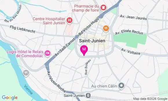 Localisation Mtre Moreau Emilie