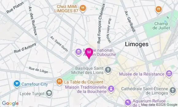 Localisation Mtre Oudjedi Amélie