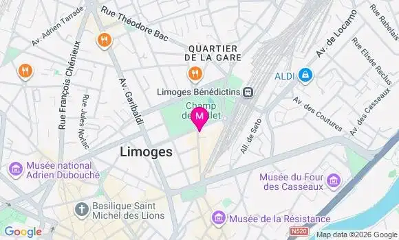 Localisation Mtre Pascal Audrey