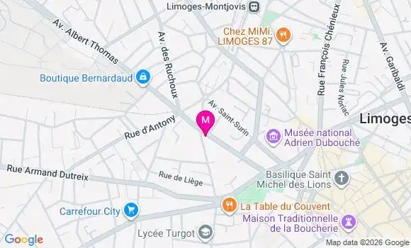 Localisation Mtre Peudupin Aurélie